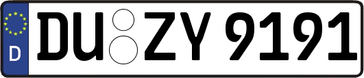 DU-ZY9191