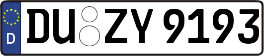 DU-ZY9193