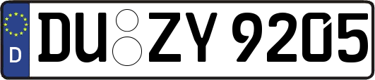DU-ZY9205