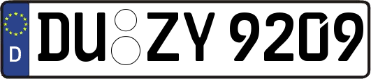 DU-ZY9209