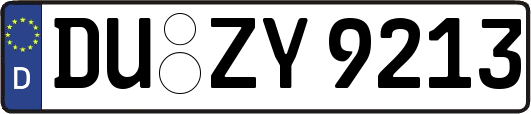 DU-ZY9213