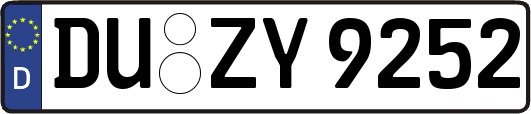 DU-ZY9252