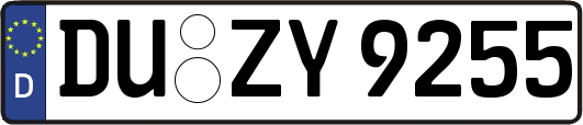 DU-ZY9255