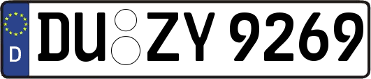 DU-ZY9269