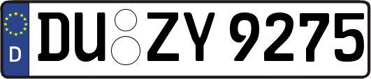 DU-ZY9275