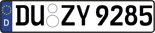 DU-ZY9285