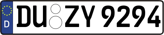 DU-ZY9294