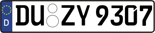 DU-ZY9307