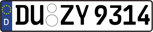 DU-ZY9314