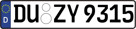 DU-ZY9315
