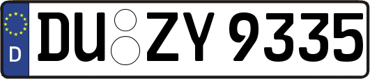 DU-ZY9335