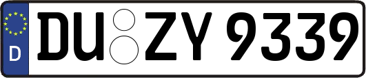 DU-ZY9339