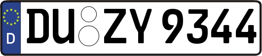 DU-ZY9344