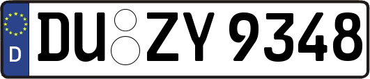 DU-ZY9348