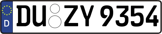 DU-ZY9354
