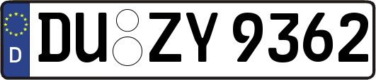 DU-ZY9362