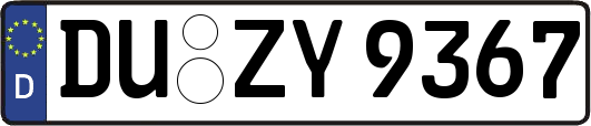 DU-ZY9367