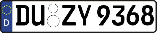 DU-ZY9368