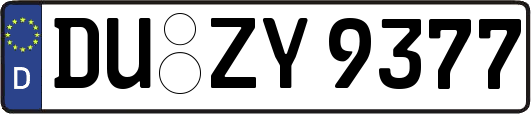 DU-ZY9377