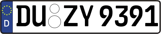 DU-ZY9391