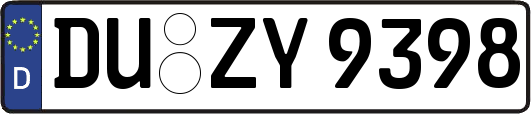 DU-ZY9398