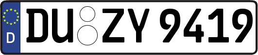 DU-ZY9419
