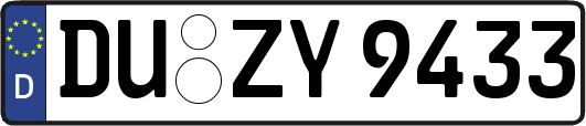 DU-ZY9433