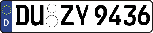 DU-ZY9436