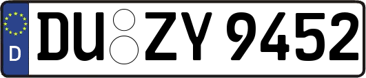DU-ZY9452