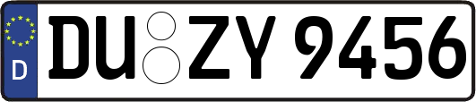 DU-ZY9456
