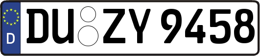 DU-ZY9458