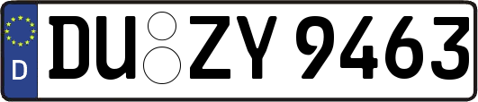 DU-ZY9463