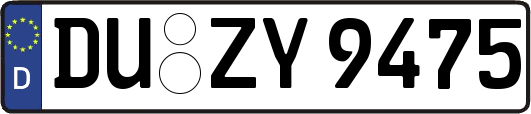 DU-ZY9475