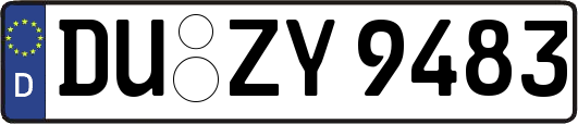DU-ZY9483
