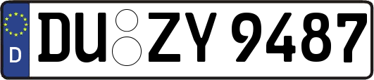 DU-ZY9487