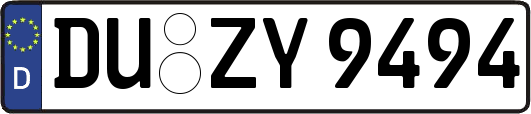 DU-ZY9494