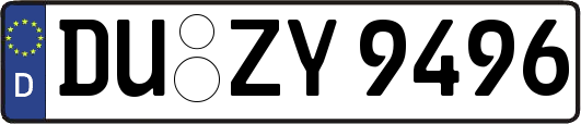 DU-ZY9496