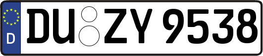 DU-ZY9538