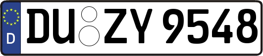DU-ZY9548