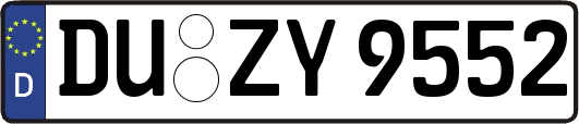 DU-ZY9552