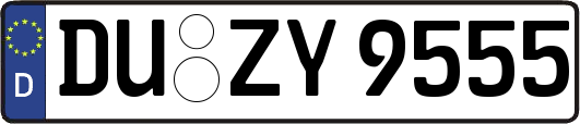 DU-ZY9555