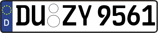 DU-ZY9561