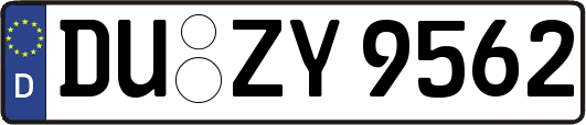 DU-ZY9562