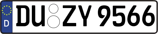 DU-ZY9566