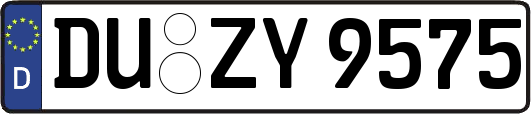 DU-ZY9575