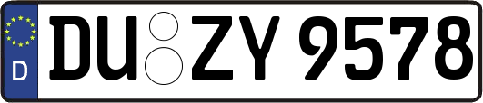 DU-ZY9578