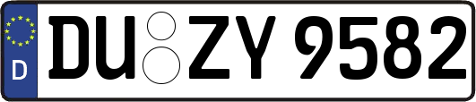 DU-ZY9582