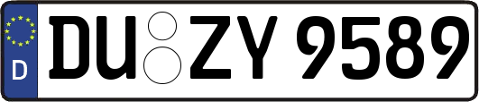 DU-ZY9589