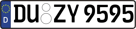 DU-ZY9595