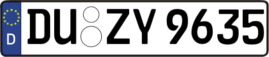 DU-ZY9635